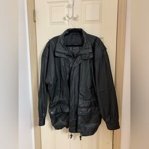 Vintage D.A.N.Y. Men's 100% Leather Jacket Size M